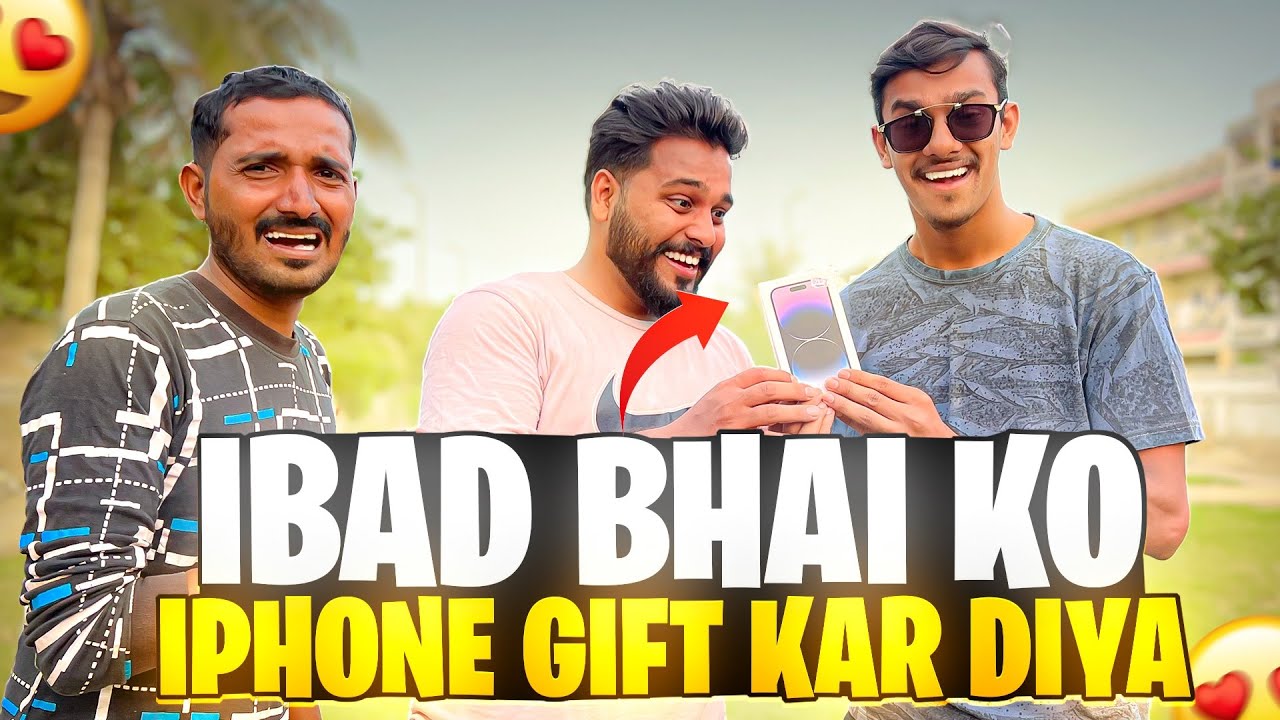 IBAD BHAI KO I PHONE GIFT KAR DIYA 😍📱 | SULAAH HO GAI 🥰 | OSAIREEM KHAN VLOGS | @syedibad9