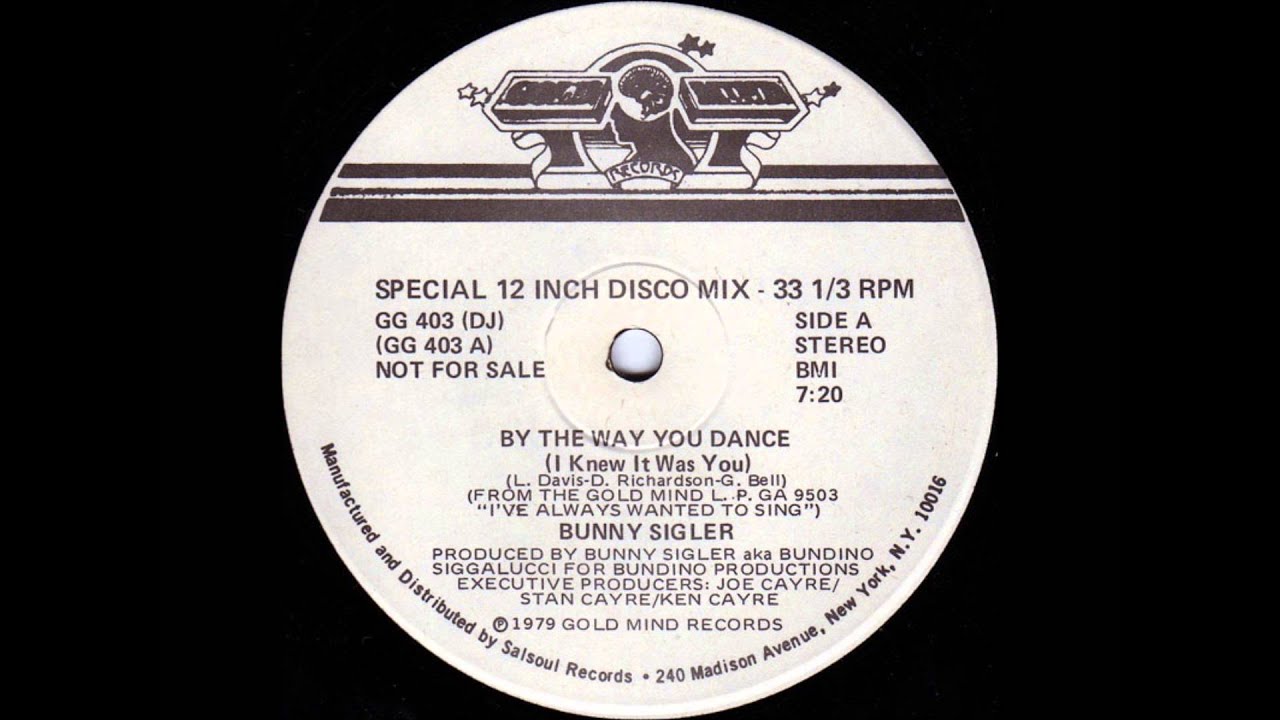 Bunny Sigler - By The Way You Dance (1979) Vinyl - YouTube