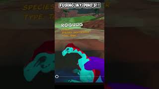 Fusing my gertiesaur and my trex into a gertierex!! #ug #vr #gaming