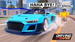 My Rental Supercar Was Stolen In Driving Empire