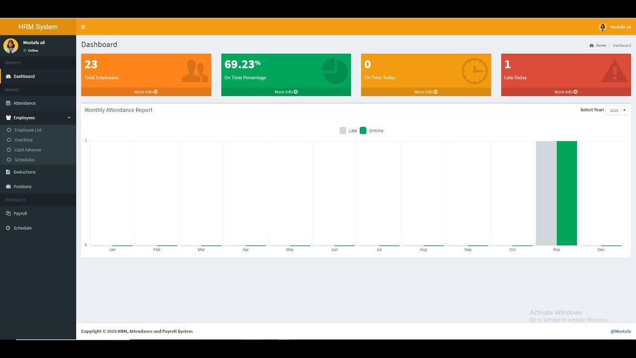 New Human Resource Management System In PHP With Free Source Code Download