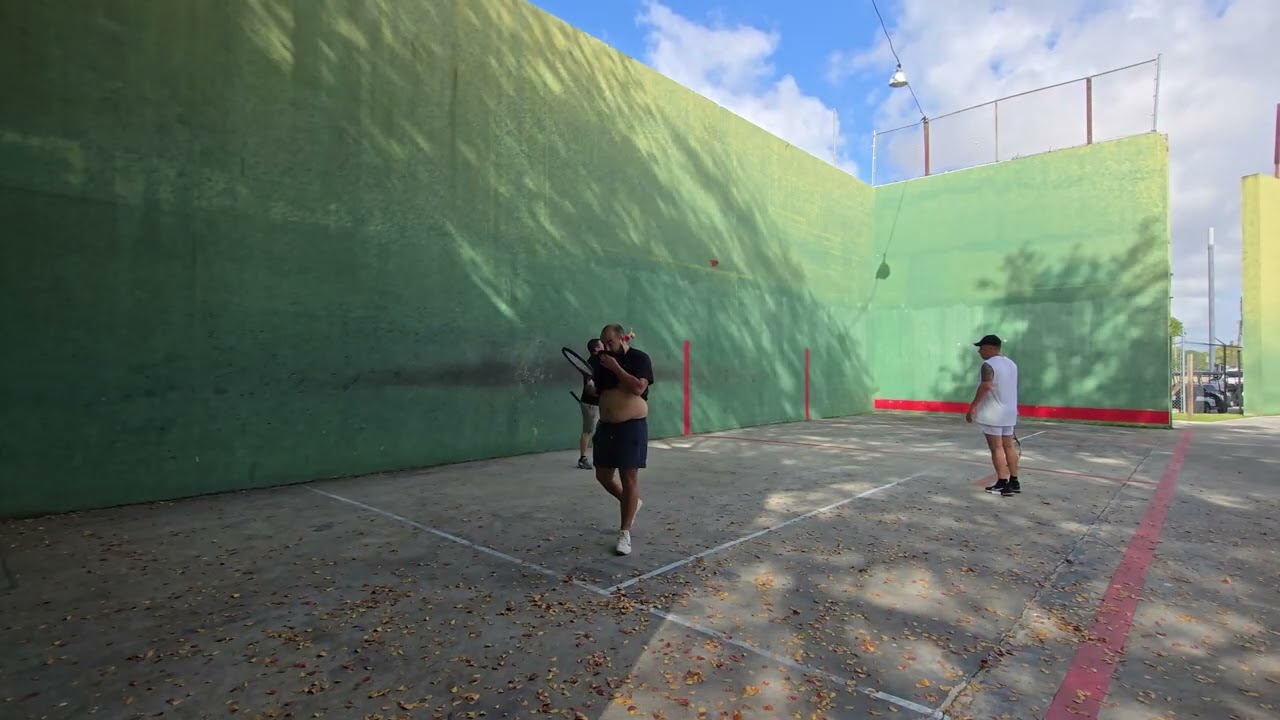 Killian Court ( Cancha Cubana ) Pepe - Randy vs Aurelio - Coco