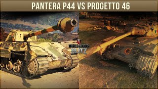 Кто круче? Pantera P44 vs Progetto 46 wot blitz. Конец Free to win?