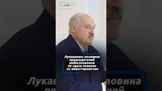 Проваленный экзамен и махровая бюрократия. Что Лукашенко сказал о реализации проектов в регионах