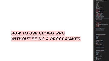 How to use ClyphX Pro without being a programmer (Ableton Live)