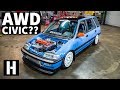 AWD Swapped Turbo Honda Civic EF Party Wagon!