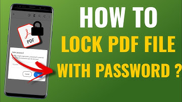 How To Protect / Lock Pdf File With Password | Ilovepdf | English