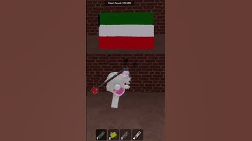Drawing Kuwait 🇰🇼 Flag and coming back 5 mins later OMG! 😳 #roblox  #kuwait