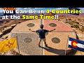 Where Can a Person Stand in  Between 4 countries at the Same Time? [ID0801]