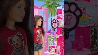 Barbie y sus Hermanas van a la Cafetería del Centro Comercial de Malibu 🛍 Barbie Mall Parte 4 😻 Cat