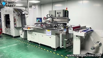 Roll to Roll CCD Registering Screen Printer for Blood Glucose Test Strip