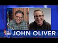 "I Nearly Burst Into Tears" - John Oliver On Voting For The First Time As An American Citizen