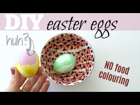 How to Dye Easter Eggs Without Food Coloring: Shaving Cream, Beets