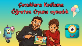 Çocuklar İçin iPad Kodlama Oyunu | Code Land Dondurmacı Bölümü | 5+ Yaş Programlama Öğrenme