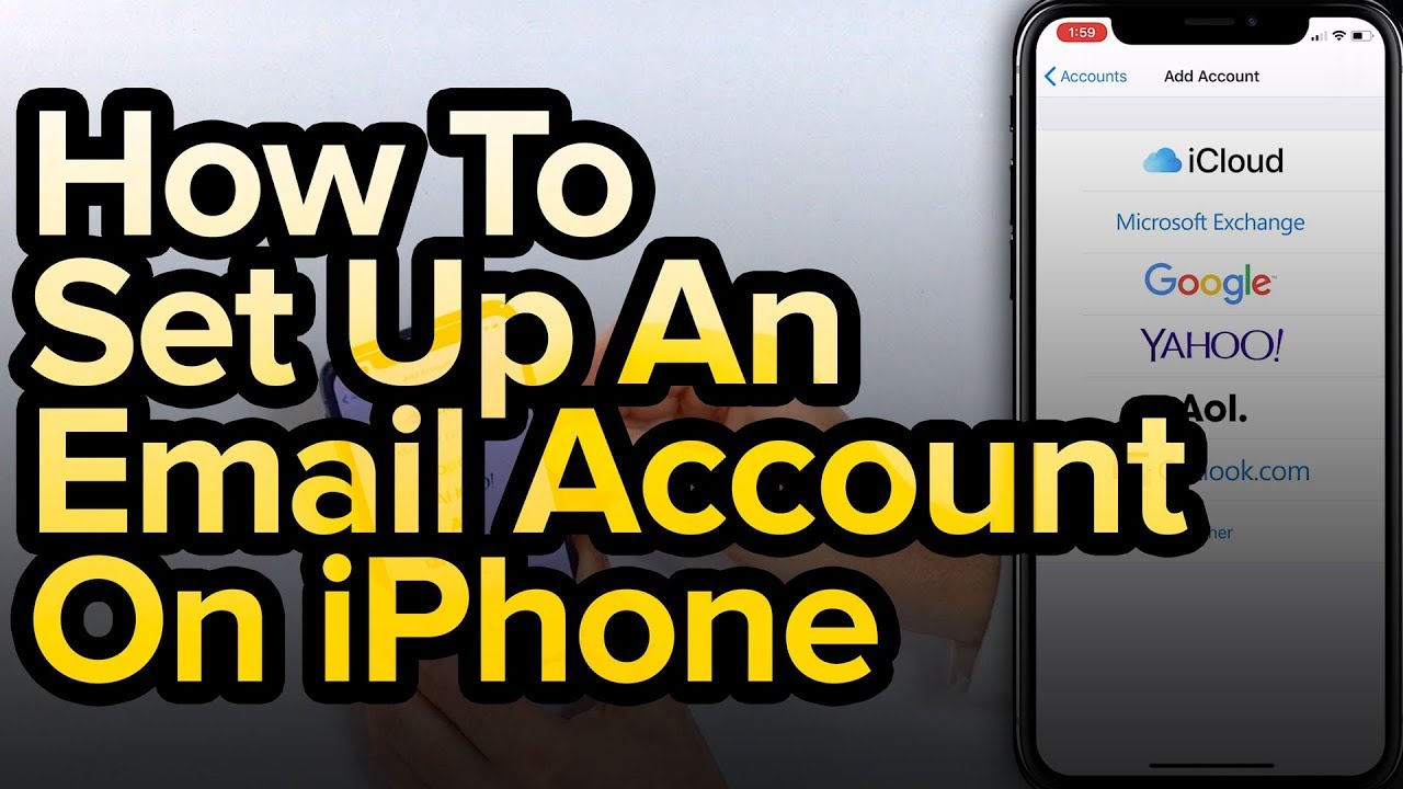 how to set up icloud email on iphone 6s