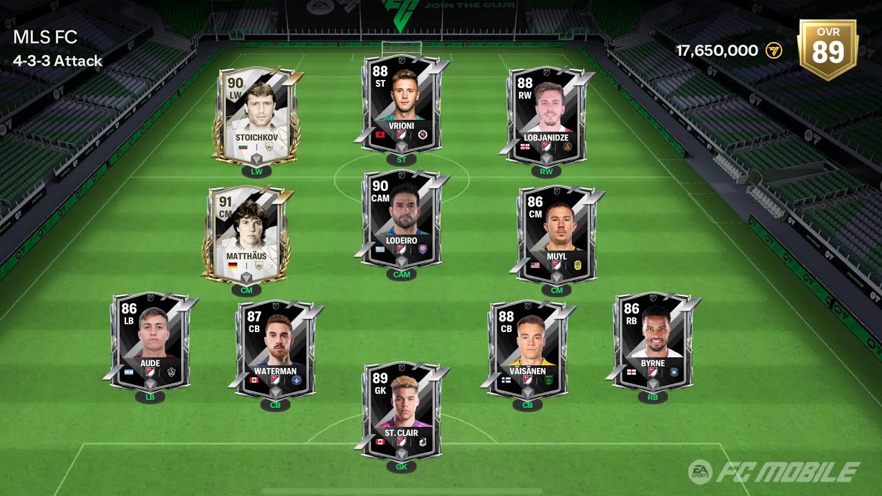 MLS Squad Builder (We Got Stoichkov, Matthäus, Lodiro)