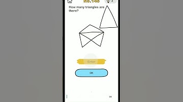 How many triangles are there brain Out 146 walkthrough and solution #shorts #brainout #boom #viral