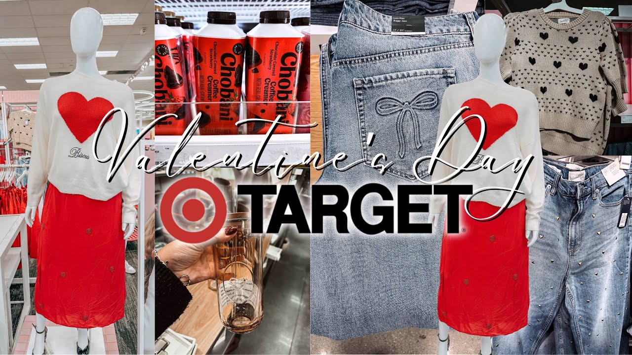 Shop With Me | Target Store Walkthrough | Valentine’s Day Inspired Items | Women’s Clothing 