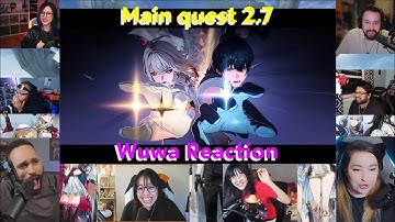 Streamers REACTION To PEAK Wuthering Waves 2.7 Story Phase 1 | Wuthering Waves Reaction Mashup