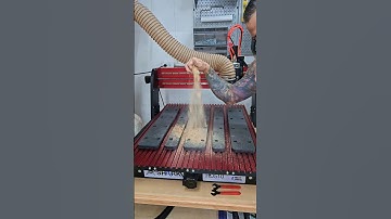 The Swinger CNC Dust Collection Boot #cncmachine