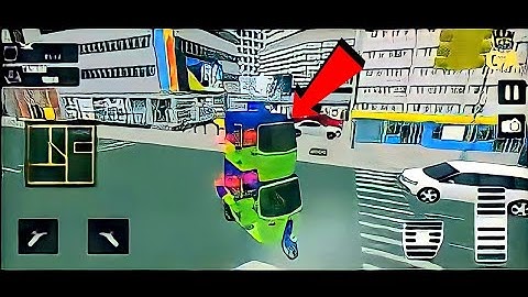 DOUBLE DECKER TUK TUK AUTO RICKSHAW 😱 - City Rickshaw Auto Driving 3D Simulator - Android Gameplay