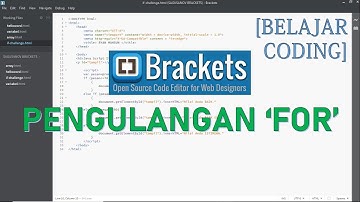 BELAJAR CODING MENGGUNAKAN PERNYATAAN PENGULANGAN 