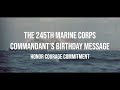 Commandant’s 245th Marine Corps Birthday Message