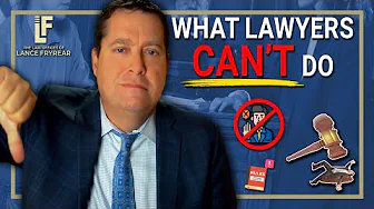 What Lawyers/Attorney's CAN'T DO | Washington State Attorney