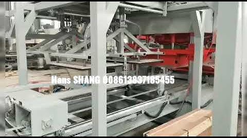 Automatic slab tile palletizer and staker machine( Two  in one)