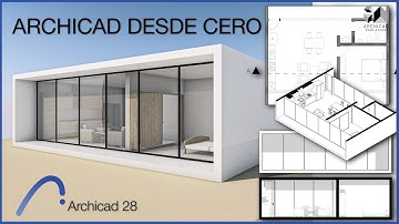✅ Aprende ARCHICAD 28 desde CERO | Clase Completa | 2025