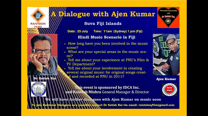 Raivision Dialogue with Ajen Kumar on Music Matter...