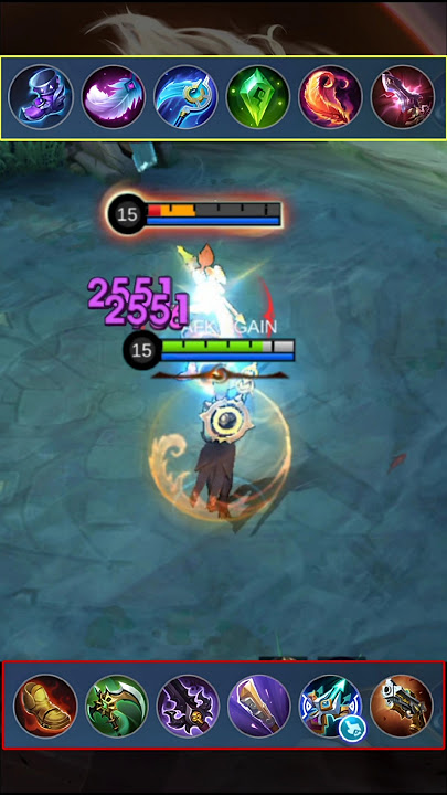 NATAN MAGIC VS PHYSICAL BUILD TEST #mlbb #shorts #natan