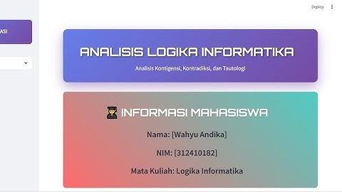 Tugas Uas Logika Informatika