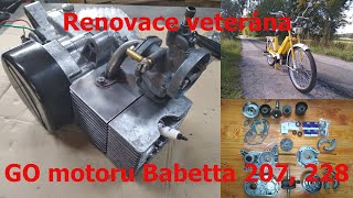 Renovace veterána: Generální oprava motoru Babetta 207, 228