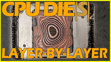 Filing Down a CPU Die - Feat AI Slop