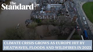 Europe hit by heatwaves, floods and wildfires in 2023 as climate crisis grows