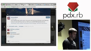 Lightning Talk: Hacking Portland Startup Weekend - Jake Kaad