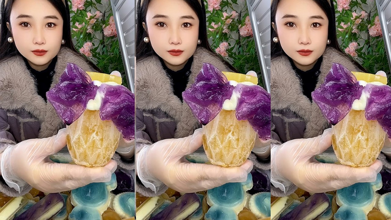 ASMR MUKBANG ICE EATING SOUNDS FROM THE FROZEN WATER