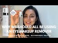 How to remove your eye makeup properly  winslow skincare