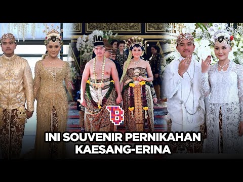 Penampakan 4 jenis souvenir pernikahan Kaesang dan Erina, warga dan tamu dibedakan  | NEWSFLASH