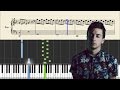 Tyler Joseph - Falling Too - Piano Tutorial + SHEETS