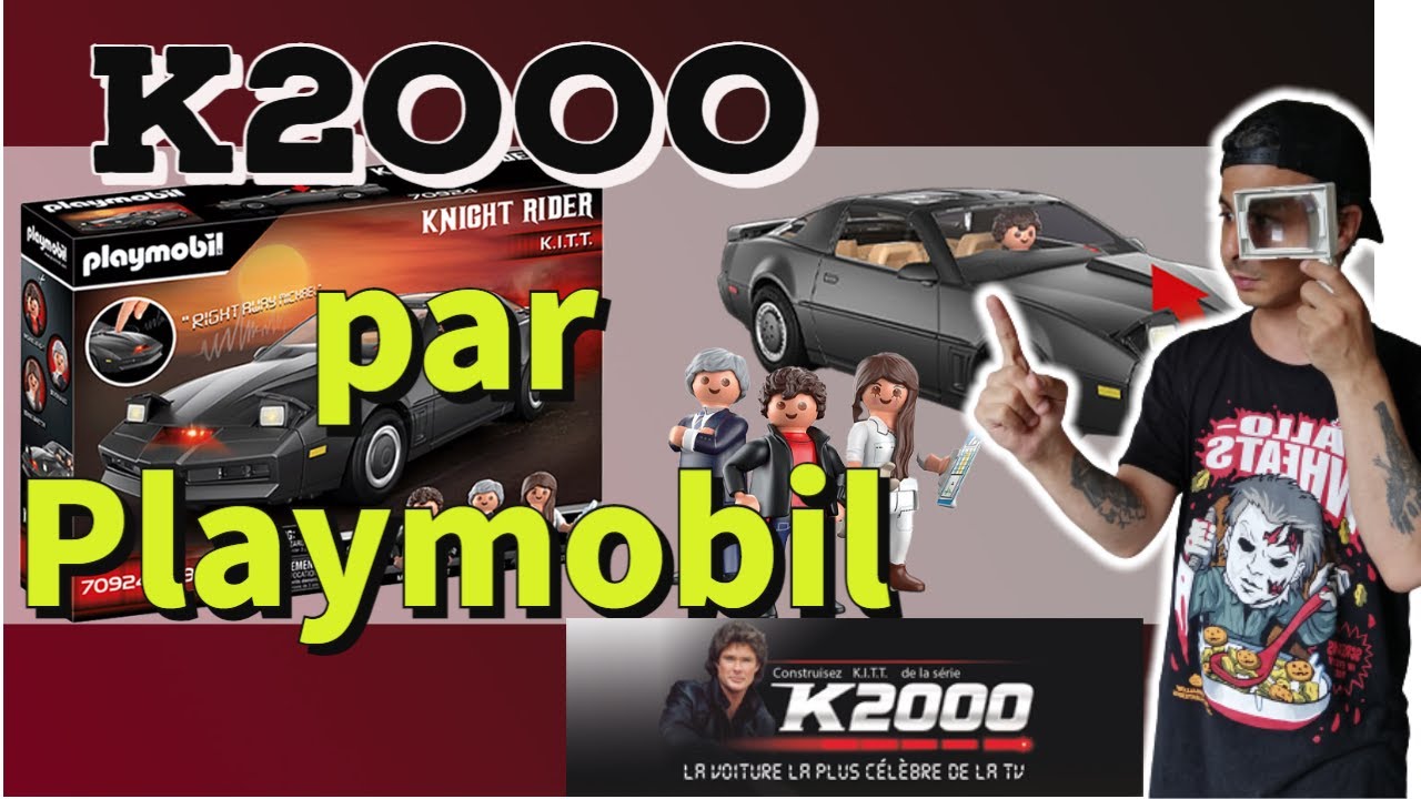 Pour les grands enfants : K2000 en Playmobil