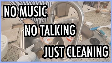 Relaxation Cleaning! No Talking, No Music, Just Cleaning! | ASMR Style Clean With Me!