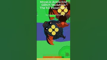 Mope.io Arena End Glitch Showcase | The KD Experiment #mopeio #gaming #iogame #games #epicgames