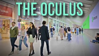 【4K】𝐖𝐀𝐋𝐊 🇺🇸 The Shops at the Oculus in the World Trade Center, New York City 🚕🗽