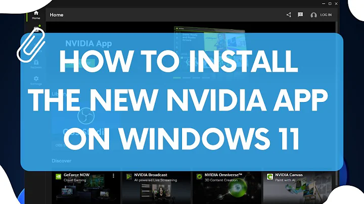 How to Install the New NVIDIA App on Windows 11 - [Easy Guide]