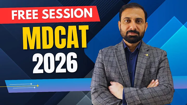 MDCAT 2026 | Free Session with Dr Sohail