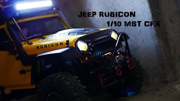 RC Scale Crawler JEEP RUBICON 1/10 MST CFX ｽｹｰﾙｸﾛｰﾗｰｼﾞｰﾌﾟｵﾌﾛｰﾄﾞ
