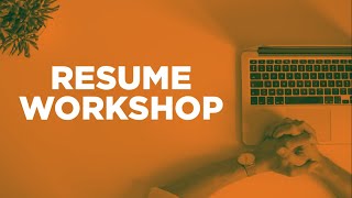 Virtual Power Hour: Resume Workshop