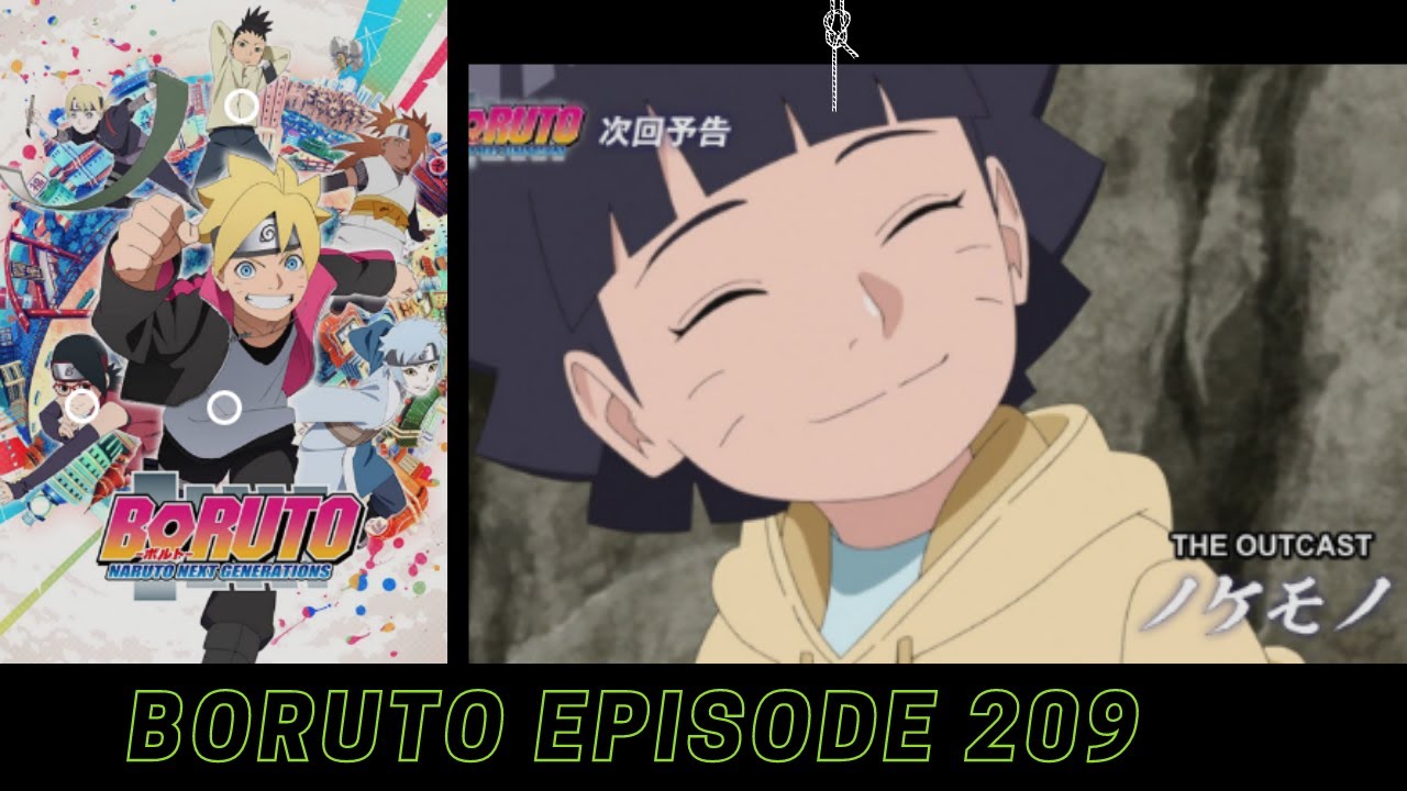 boruto episode 209 full screen